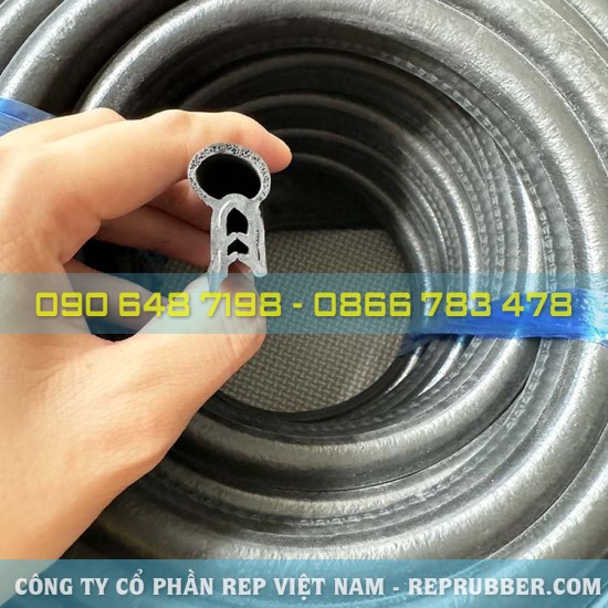 Gioăng cao su xốp chữ U XK 04 Gioăng cao su xốp chữ U XK 04