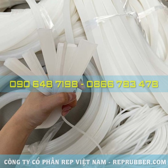 Gioăng silicon trắng chịu nhiệt Gioăng silicon trắng chịu nhiệt