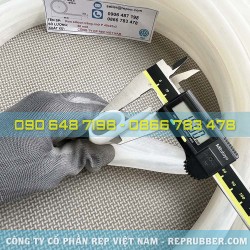 Gioăng silicon trắng chữ P 46x16x2 Gioăng silicon trắng chữ P 46x16x2