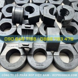 Đệm cao su EPDM giảm chấn 130x130x70 Đệm cao su EPDM giảm chấn 130x130x70