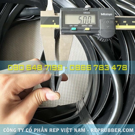 Gioăng cao su EPDM chữ U 11x20x3 Gioăng cao su EPDM chữ U 11x20x3