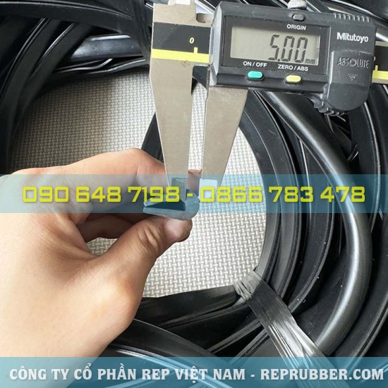 Gioăng cao su EPDM chữ U 11x20x3 Gioăng cao su EPDM chữ U 11x20x3