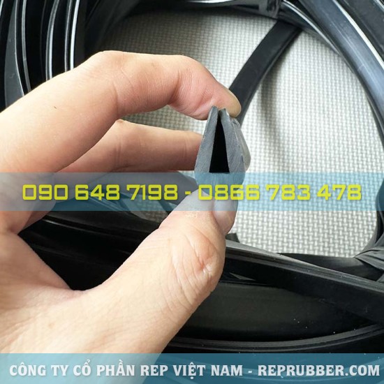 Gioăng cao su EPDM chữ U 11x20x3 Gioăng cao su EPDM chữ U 11x20x3