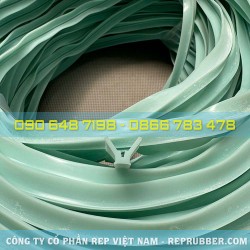 Gioăng cao su silicon xanh chữ U 11.6x7.7x1.8 Gioăng cao su silicon xanh chữ U 11.6x7.7x1.8