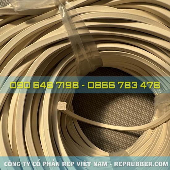 Gioăng cao su xốp EPDM vuông 6x6 Gioăng cao su xốp EPDM vuông 6x6