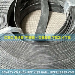 Gioăng silicon đen chữ nhật 3x40 Gioăng silicon đen chữ nhật 3x40