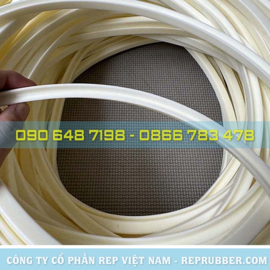 Vòng đệm silicon chữ U 10x10.6x2x L121cm Vòng đệm silicon chữ U 10x10.6x2x L121cm