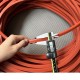 Vòng đệm silicon đỏ chữ D 10.5x11.7xL134cm