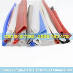 Gioăng silicon chịu nhiệt chữ U Gioăng silicon chịu nhiệt chữ U