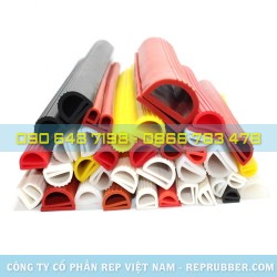 Gioăng silicon chịu nhiệt chữ E Gioăng silicon chịu nhiệt chữ E