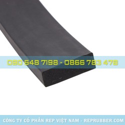 Gioăng cao su xốp NBR đàn hồi bản chữ nhật Gioăng cao su xốp NBR đàn hồi bản chữ nhật