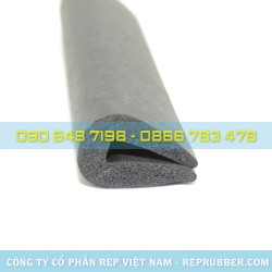 Gioăng cao su xốp chữ U Gioăng cao su xốp chữ U