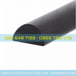 Gioăng cao su xốp chữ D Gioăng cao su xốp chữ D