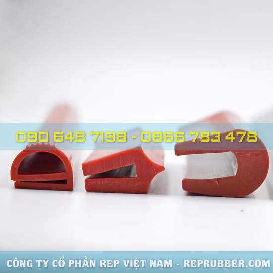 Gioăng cao su đỏ chữ U