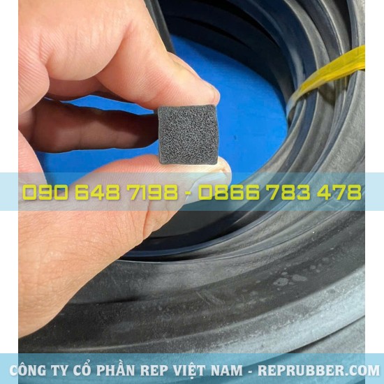 Gioăng cao su xốp chữ nhật 15x20