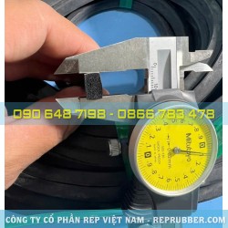 Gioăng cao su xốp chữ nhật 6x10 Gioăng cao su xốp chữ nhật 6x10