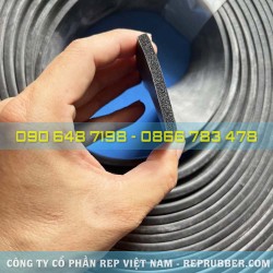 Gioăng cao su xốp chữ nhật 5x50 Gioăng cao su xốp chữ nhật 5x50