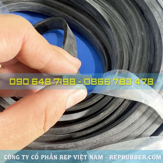 Gioăng cao su xốp chữ nhật 6x16
