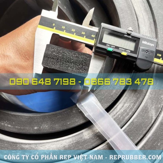 Gioăng cao su xốp chữ nhật 20x40