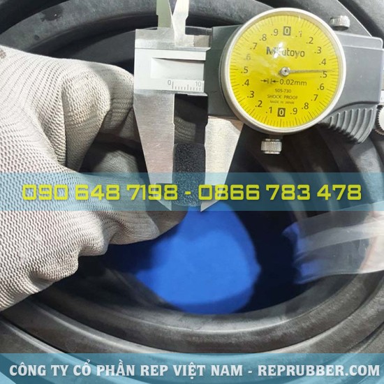 Gioăng cao su xốp chữ nhật 10x20