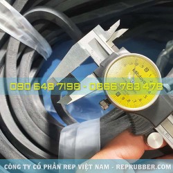 Gioăng cao su xốp vuông 10x10 Gioăng cao su xốp vuông 10x10