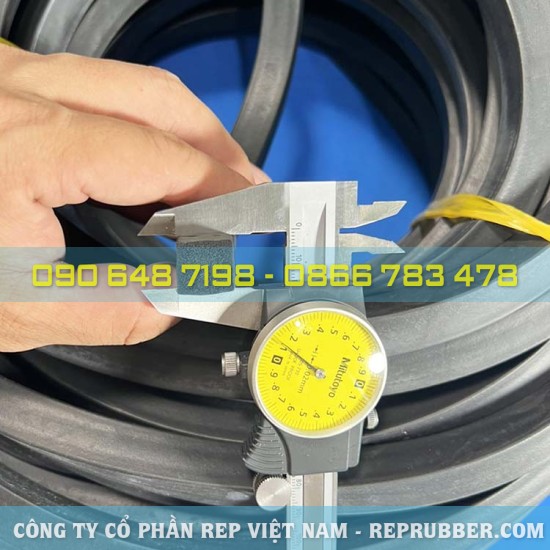 Gioăng cao su xốp vuông 15x15