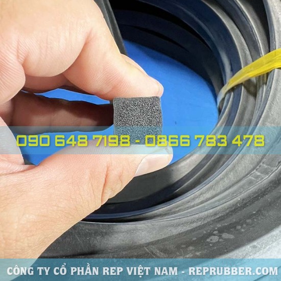 Gioăng cao su xốp vuông 15x15