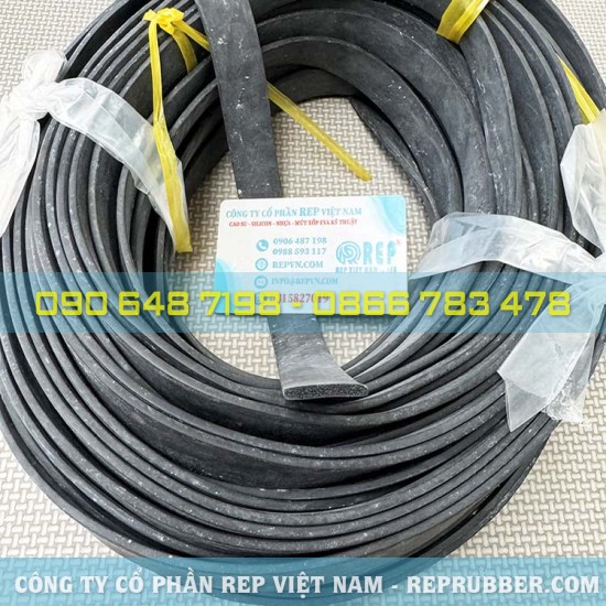 Gioăng cao su xốp chữ nhật 2x20