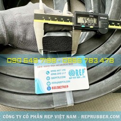 Gioăng cao su xốp chữ nhật 25x45 Gioăng cao su xốp chữ nhật 25x45