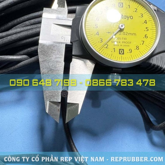 Gioăng cao su xốp phi 3