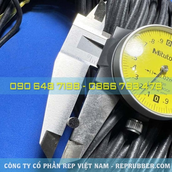 Gioăng cao su xốp phi 3