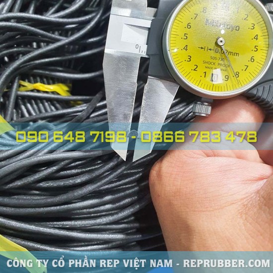 Gioăng cao su xốp phi 3,2