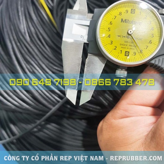 Gioăng cao su xốp phi 3,2