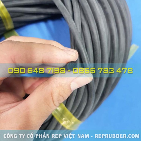 Gioăng cao su xốp phi 6