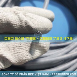 Gioăng cao su xốp phi 6,5 Gioăng cao su xốp phi 6,5