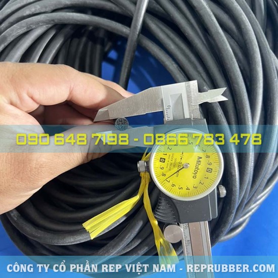 Gioăng cao su xốp phi 7