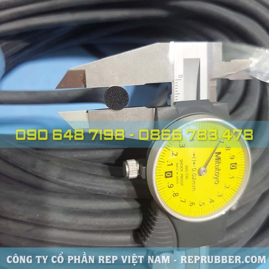 Gioăng cao su xốp phi 7