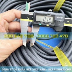 Gioăng cao su xốp phi 8 Gioăng cao su xốp phi 8