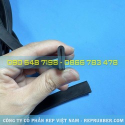 Gioăng cao su chữ U 11x25x3, khe 3mm Gioăng cao su chữ U 11x25x3, khe 3mm