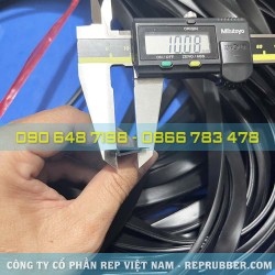 Gioăng cao su EPDM chữ U 4x10x1, khe 2mm Gioăng cao su EPDM chữ U 4x10x1, khe 2mm