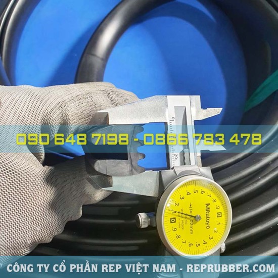 Gioăng cao su thường chữ U 23x23x9, khe 9mm