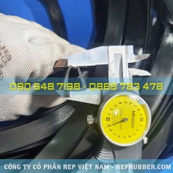 Gioăng cao su EPDM chữ U 16x17.5x2.5, khe 11mm Gioăng cao su EPDM chữ U 16x17.5x2.5, khe 11mm