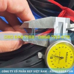 Gioăng cao su EPDM chữ U 4x9x1.5, khe 1mm Gioăng cao su EPDM chữ U 4x9x1.5, khe 1mm