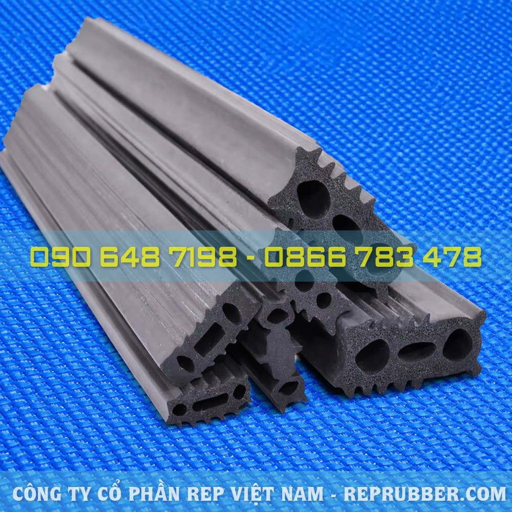 Gioăng cao su xốp làm kín cửa sổ chống bụi và ồn | CTY CAO SU REP VN