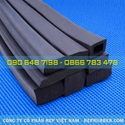 Gioăng cao su xốp chữ nhật cho ngành cơ khí & xây dựng
