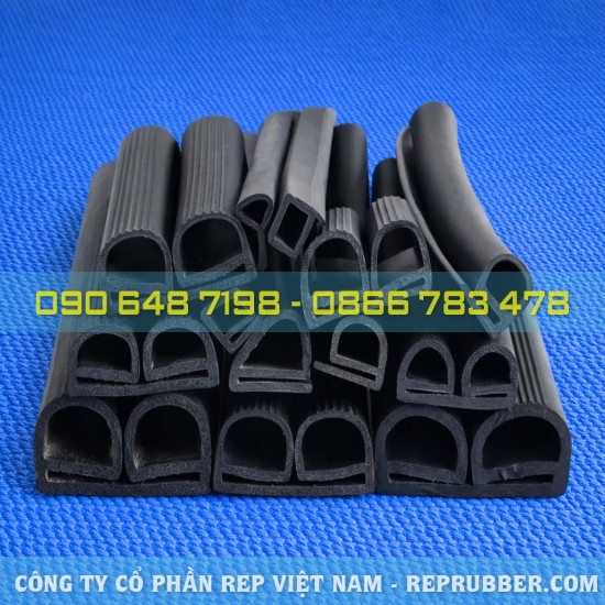 Gioăng cao su chữ E giá tốt – Làm kín, chống ồn cho cửa & Tủ điện