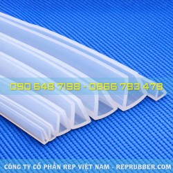 Gioăng silicone chữ U – Bám mép chắc chắn, làm kín hiệu quả cho thiết bị