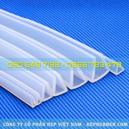Gioăng silicone chữ U – Bám mép chắc chắn, làm kín hiệu quả cho thiết bị