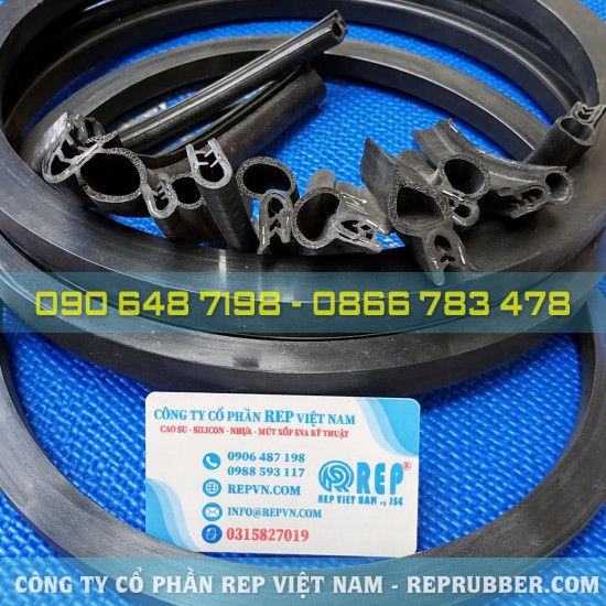 Ron cao su xốp kẽm – Gioăng làm kín chống ồn, chống rung hiệu quả