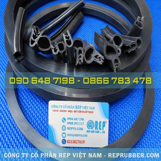 Ron cao su xốp kẽm – Gioăng làm kín chống ồn, chống rung hiệu quả